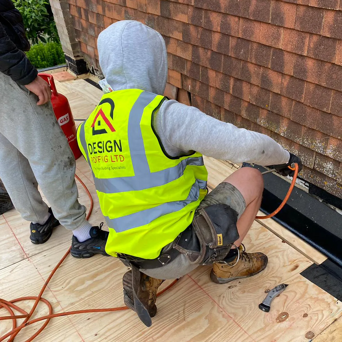 Felt Flat Roof in Swanley